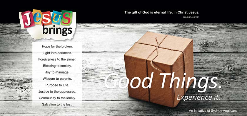 Jesus Brings Good Things - 2014 at All Saints' Oatley West Anglican church