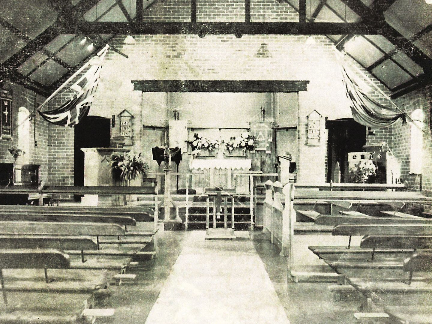 All Saints' Oatley West Anglican church chapel, 1957