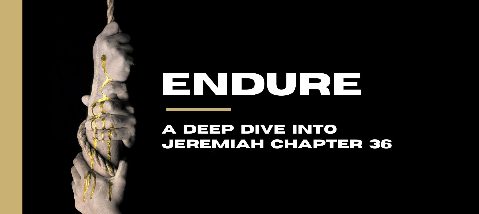 Endure - A Deep Dive into Jeremiah Chapter 36